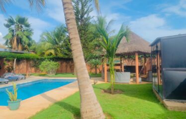 Belle villa meublée 4 pièces à louer à saly non loin de Obama beach