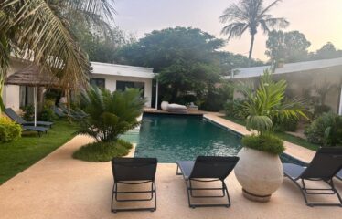 Magnificent furnished 7-room villa for rent in saly